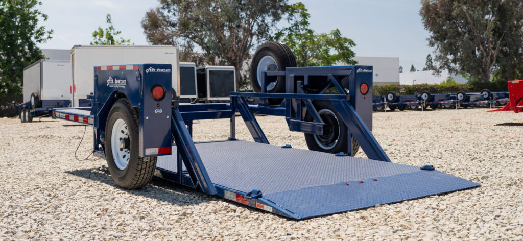 drop-deck trailer